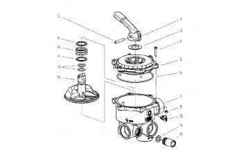 Ricambi Valvola Selettrice Diametro 1 1/2'' E 2''- O-ring Per Coperchio Per Valvola