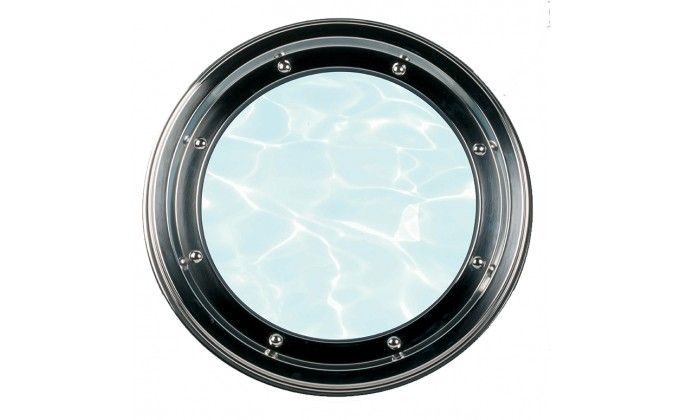 Oblò per piscine in acciaio diametro esterno 400 mm