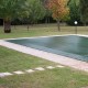 Corda per copertura piscina interrata e fuoriterra. Colore verde, elastica.
